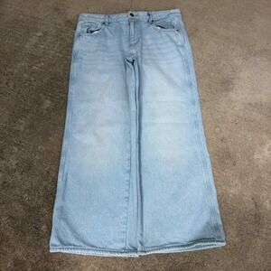 ✨PacSun Light Blue Wide Leg Flare Jeans✨